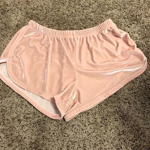 velvet shorts